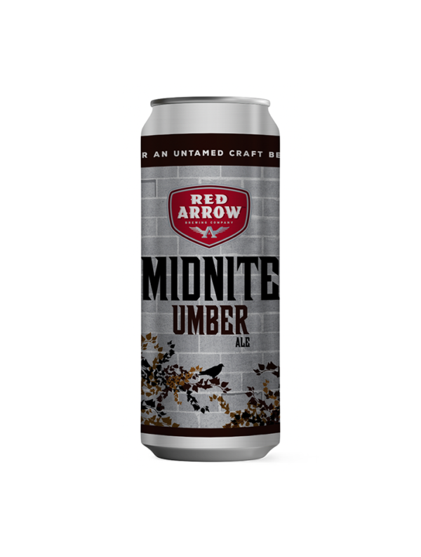Red Arrow Brewing Midnite Umber Ale 473ml Can