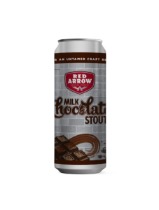 Red Arrow Brewing Chocolate Milk Stout 473ml Can Mockup
