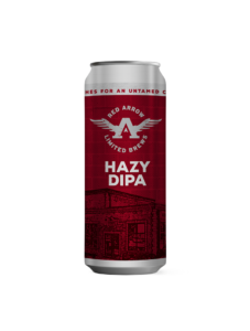 Red Arrow Brewing Hazy DIPA Craft Beer 473ml Can