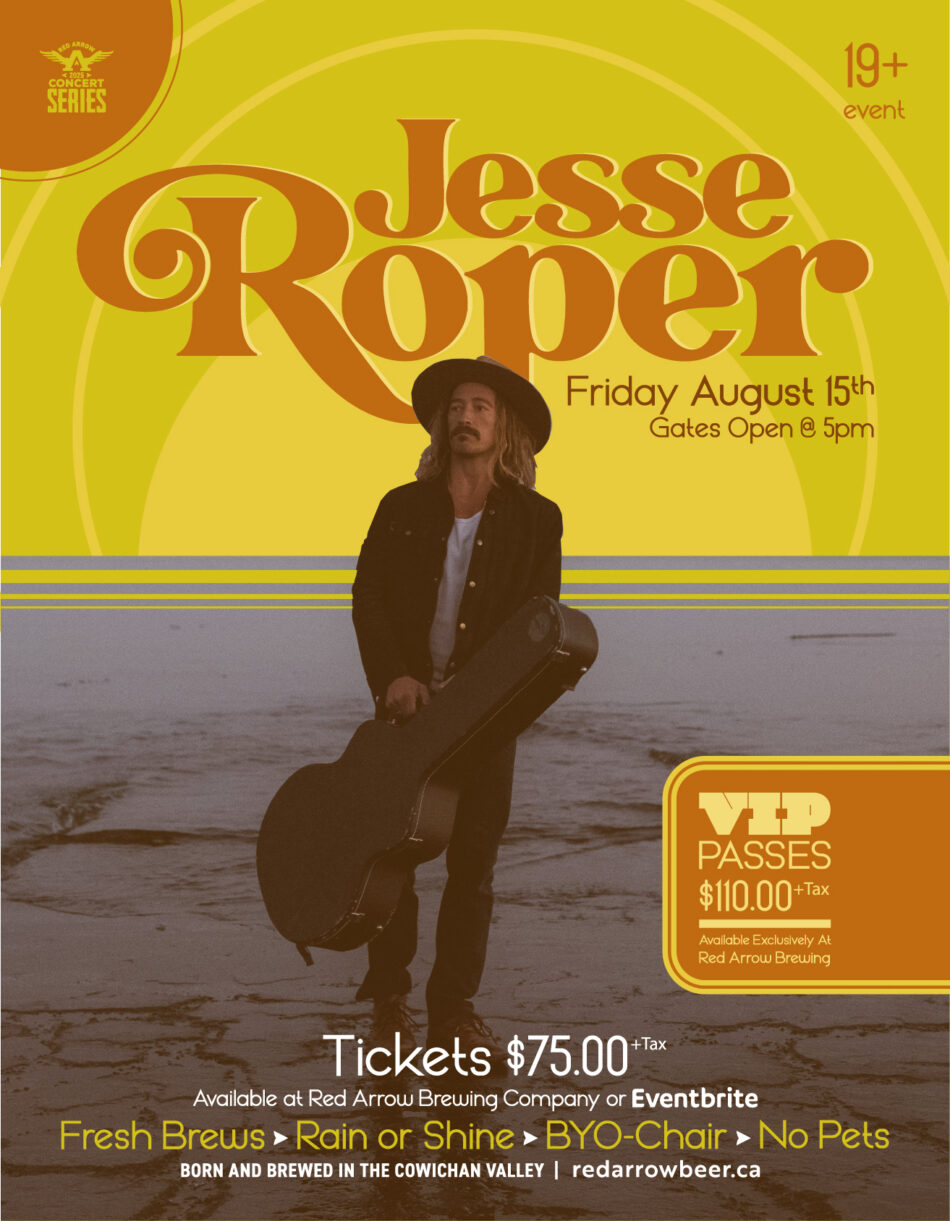 SOLD OUT! Red Arrow Concert Series: Jesse Roper