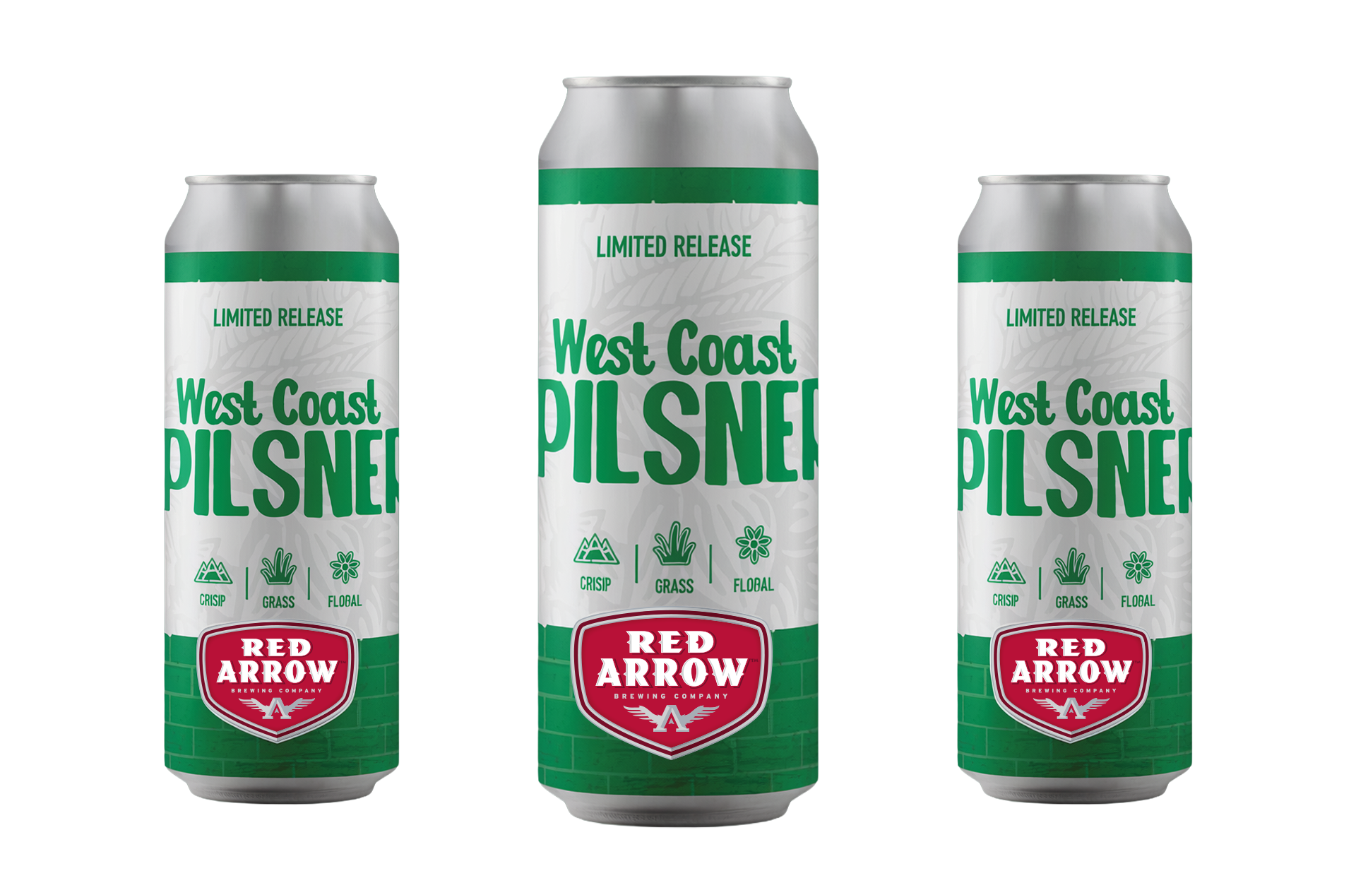 west coast pislner beer 3 cans