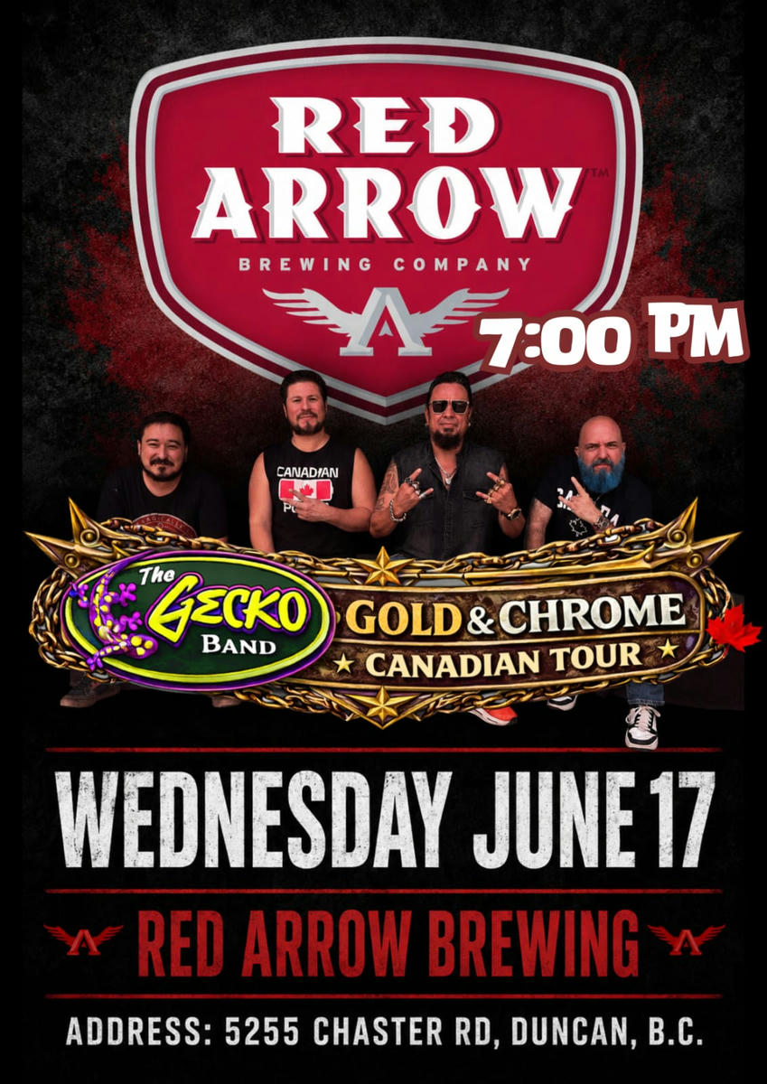Gecko Band Gold & Chrome Canadian Tour