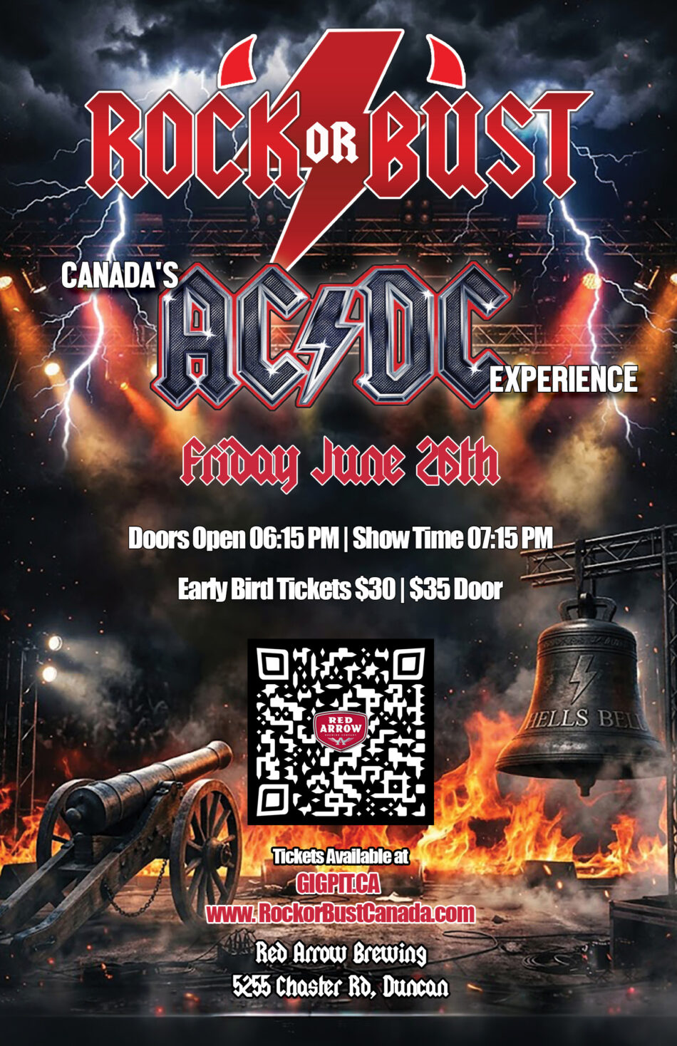 Rock or Bust – ACDC Experience
