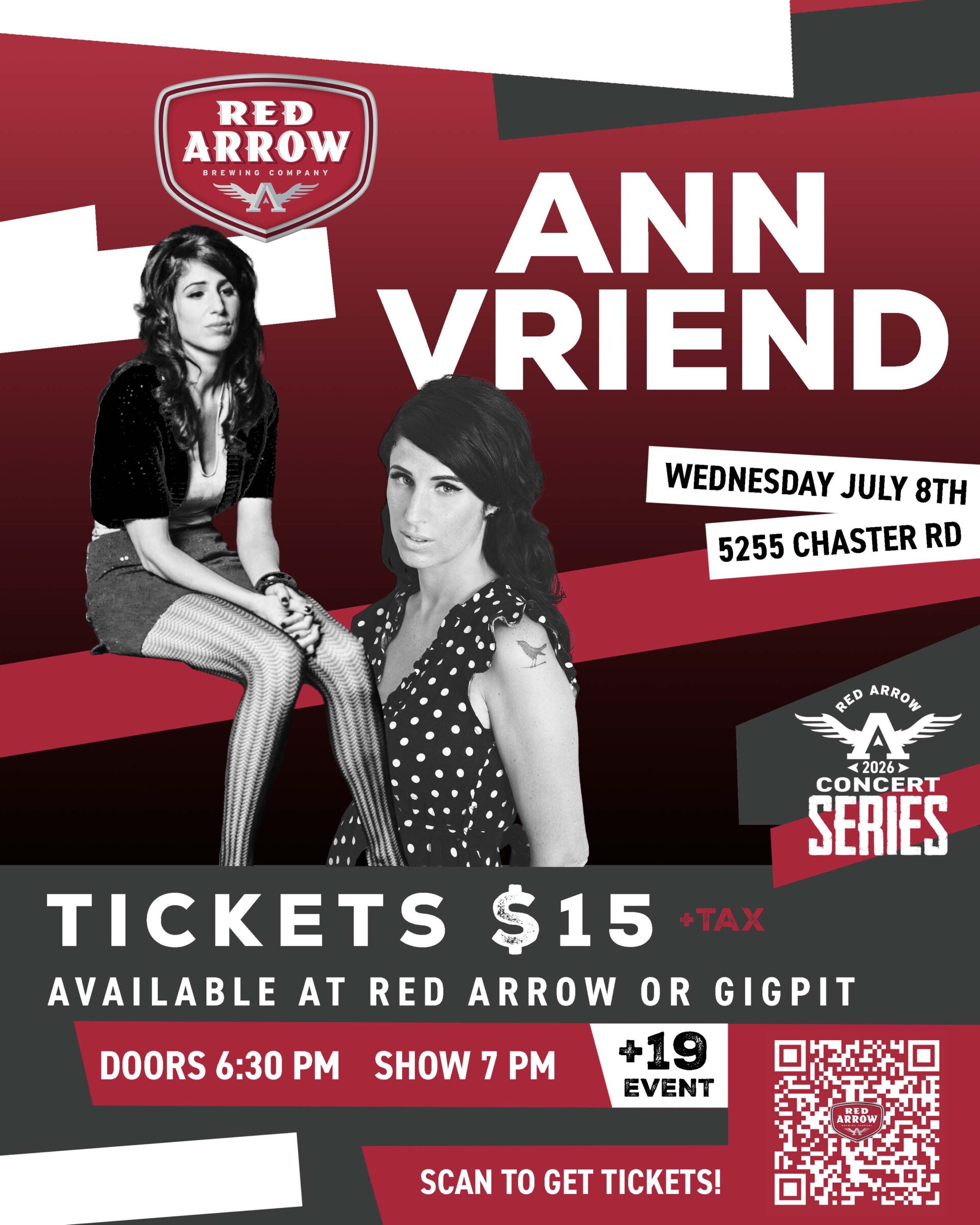 Ann Vriend – Concert Series 2026