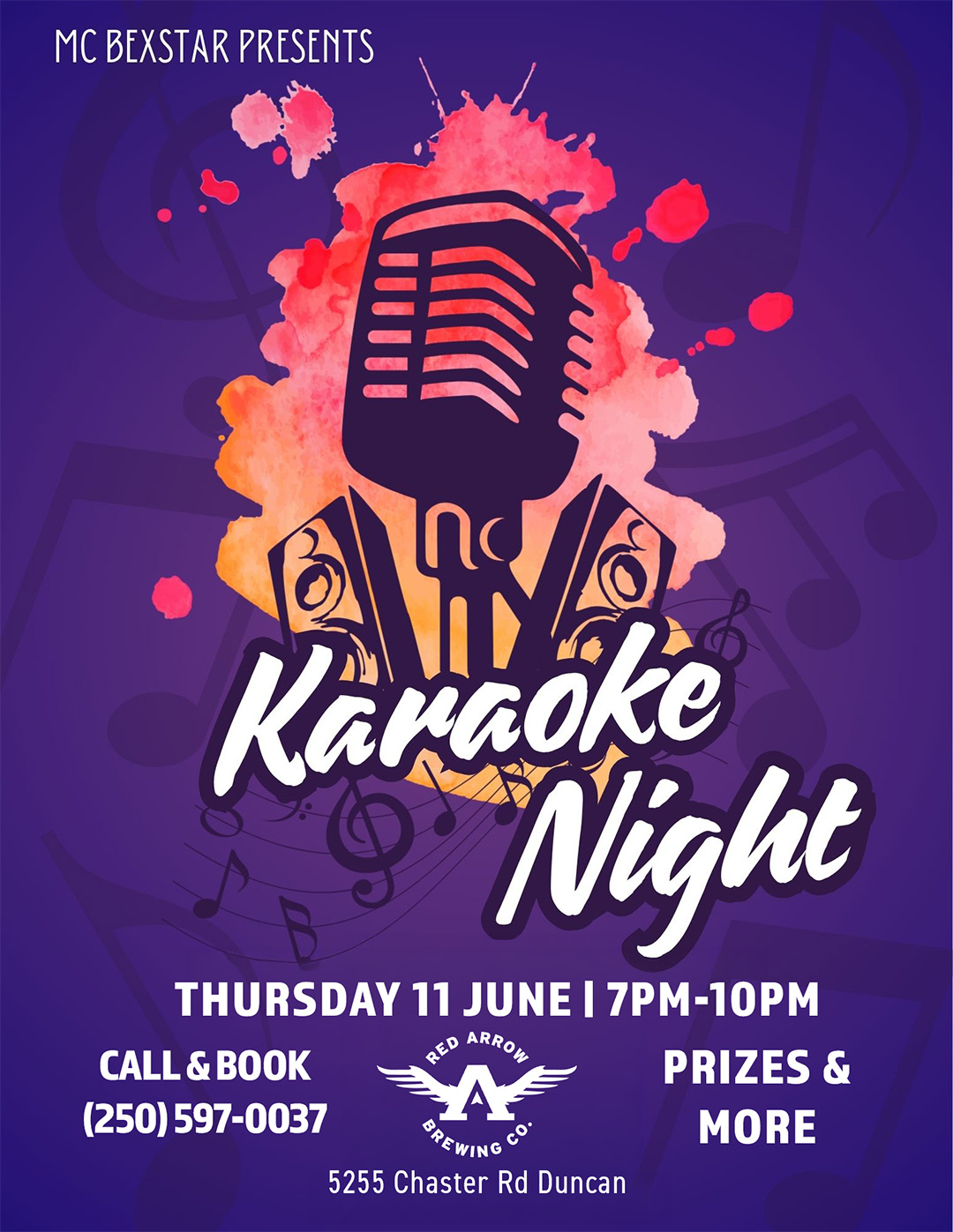 karaoke poster