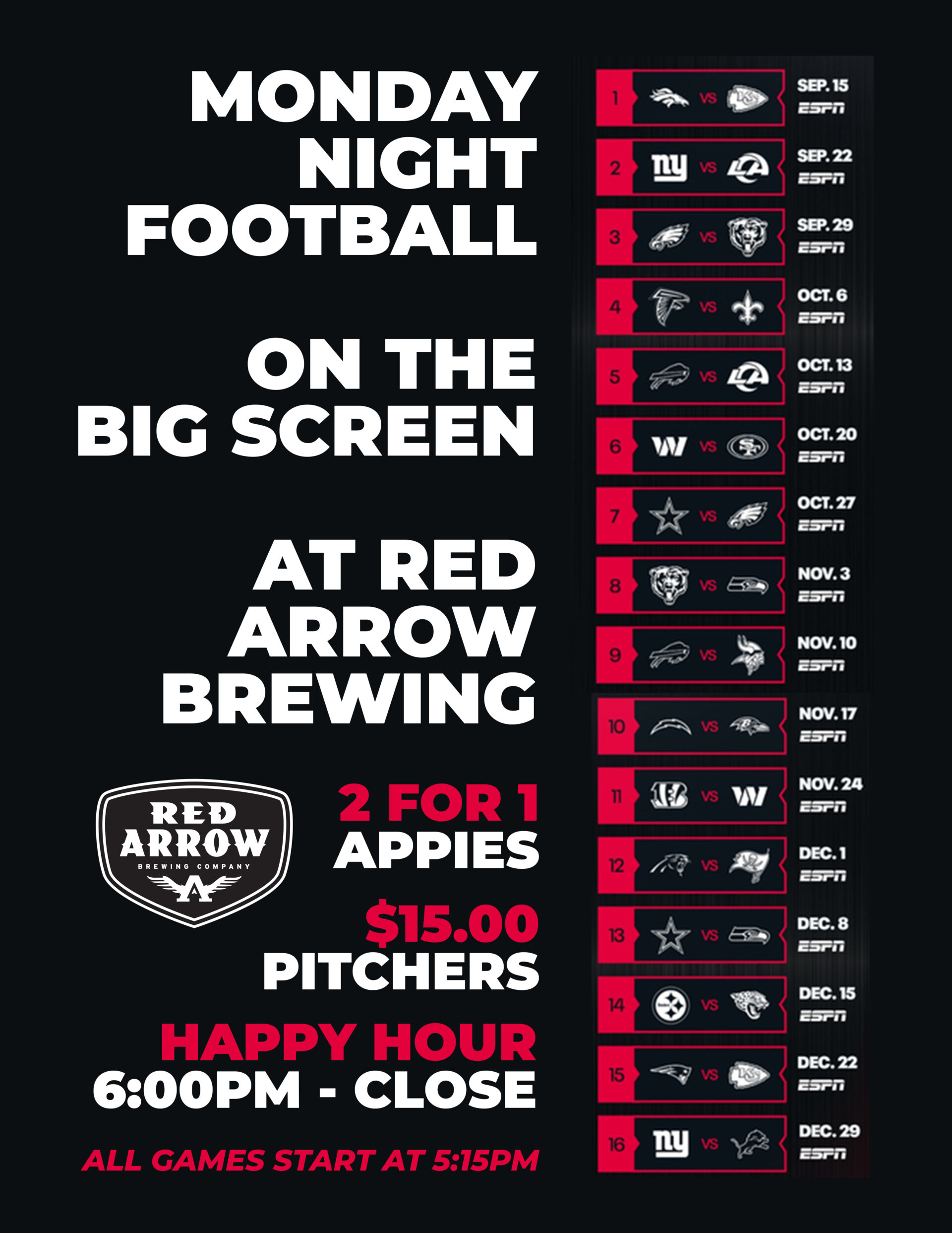 Monday Football Live